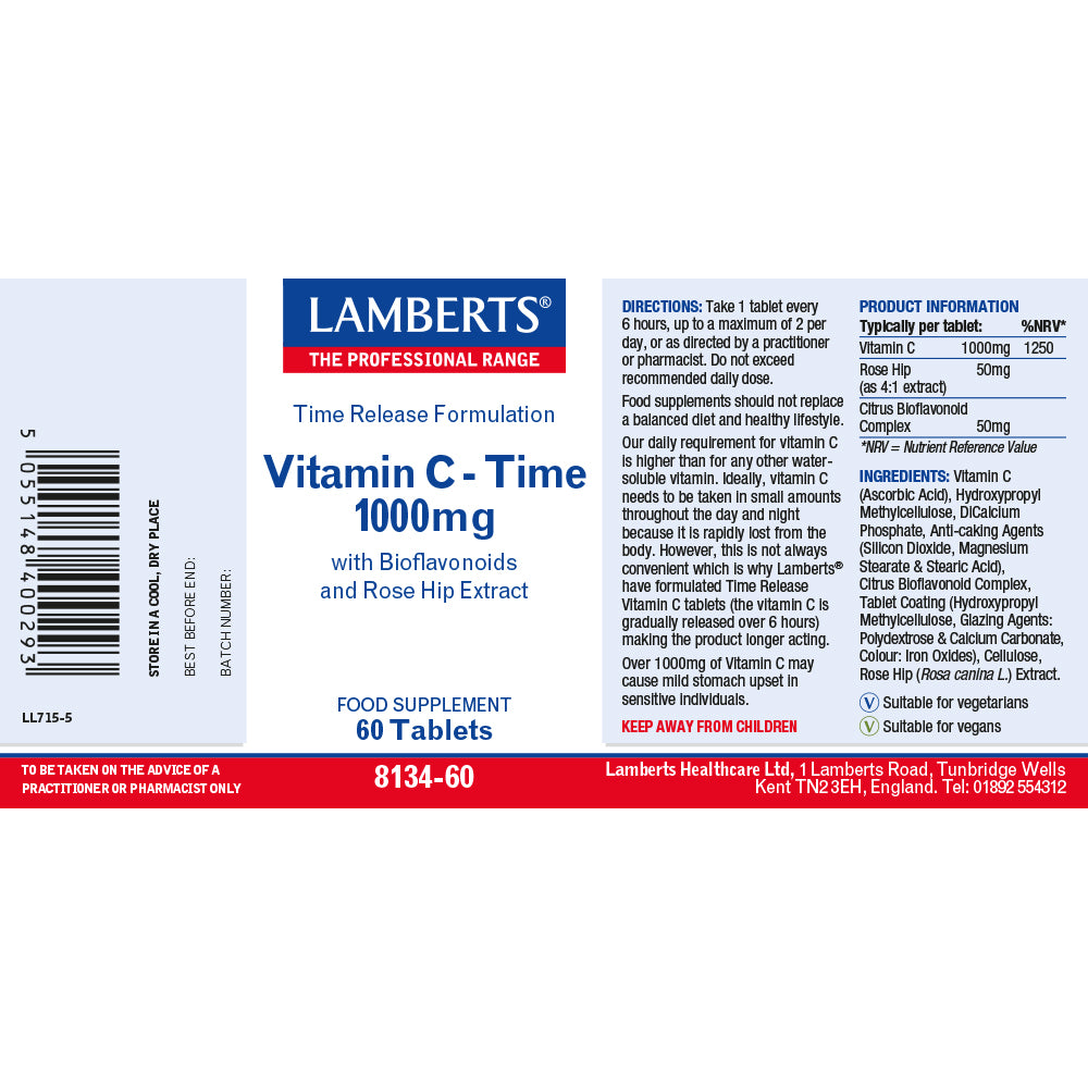 Time Release Vitamin C 1000mg