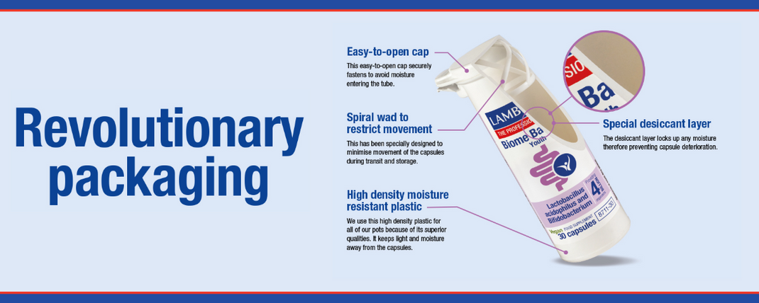 Bardi Ba packaging with features highlighted on a white background