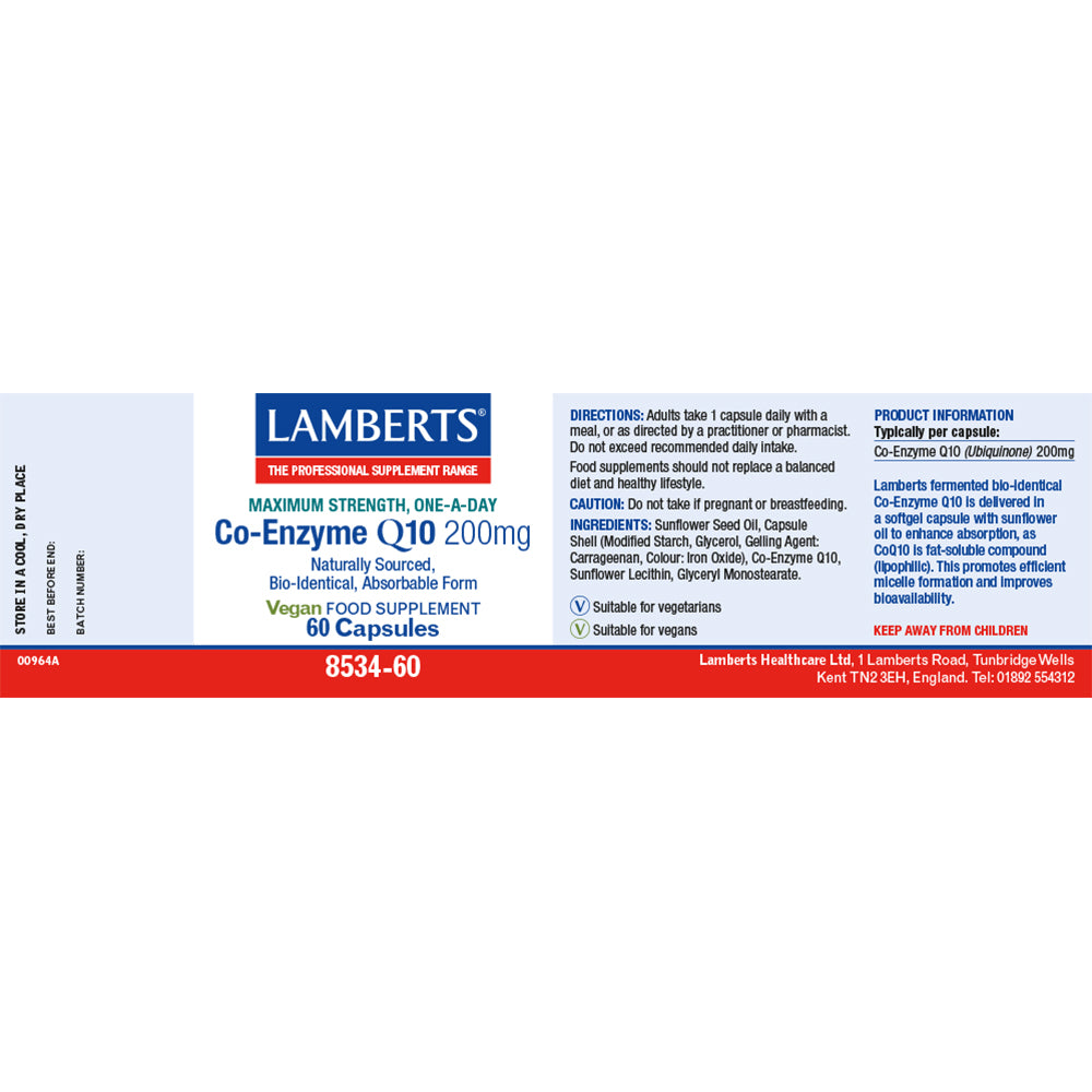Co-Enzyme Q10 200mg