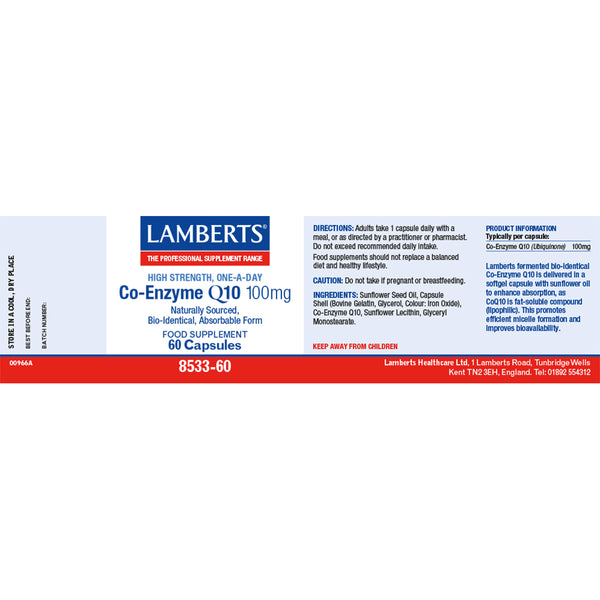Co-Enzyme Q10 100mg