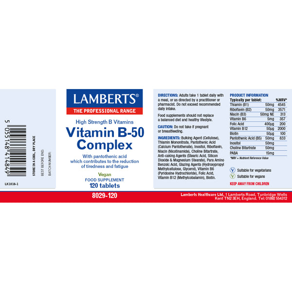 Vitamin B-50 Complex