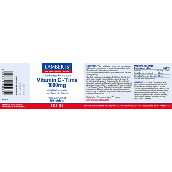 Time Release Vitamin C 1000mg