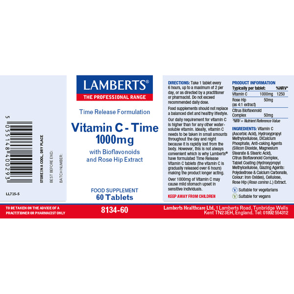 Time Release Vitamin C 1000mg