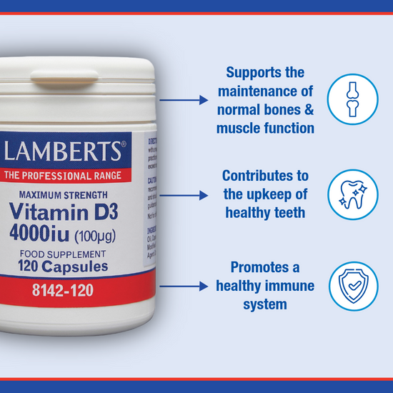 Vitamin D3 4000iu (100µg)