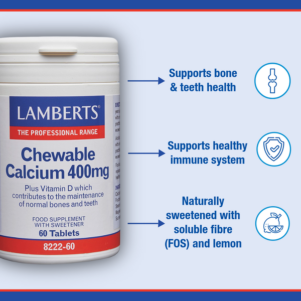Chewable Calcium 400mg