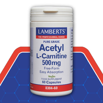 acetyl l carnitine vs free form Acetyl L-Carnitine 500mg