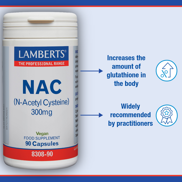 N-Acetyl Cysteine (NAC) 300mg