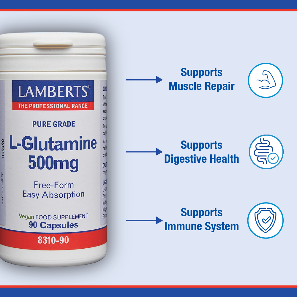 L-Glutamine 500mg