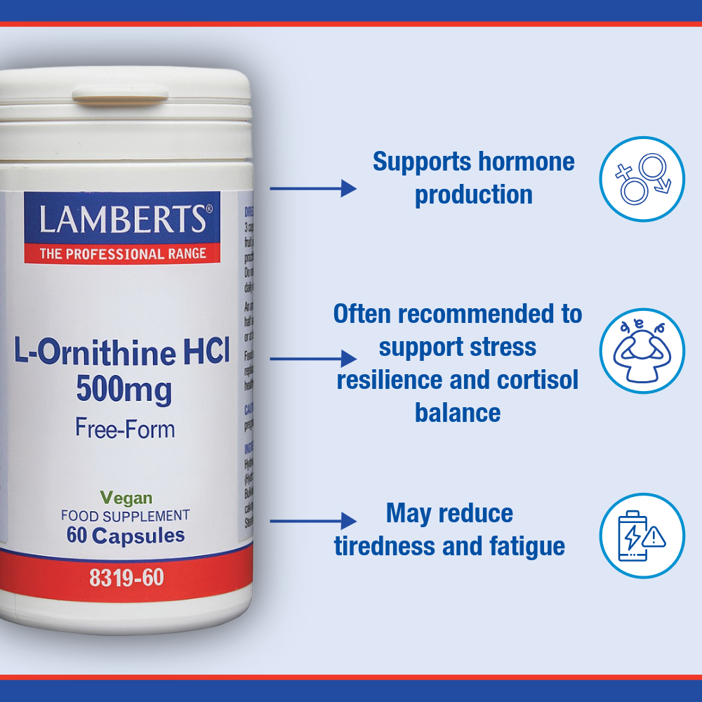 L-Ornithine 500mg