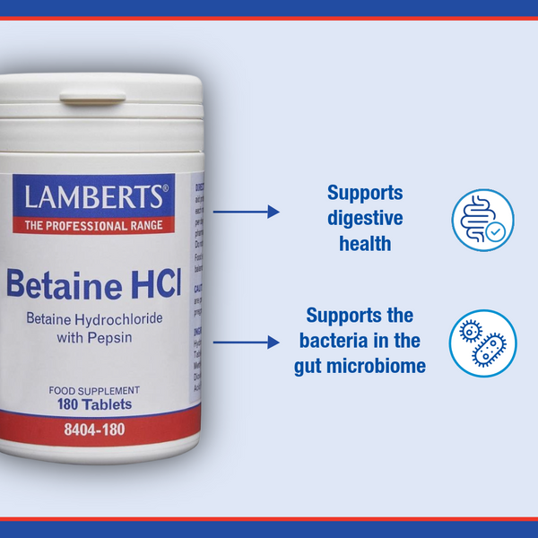 Betaine HCl 324mg /Pepsin 5mg