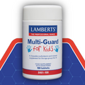 Multi-Guard for kids potshot on blue hexagon background