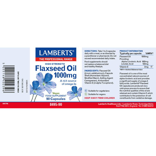 Flaxseed Oil 1000mg
