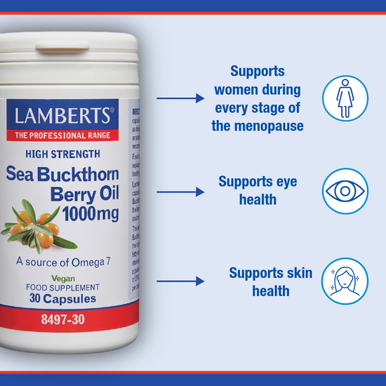 Sea Buckthorn Berry Oil 1000mg