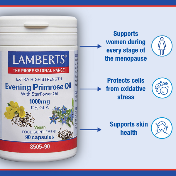 Evening Primrose Oil with Starflower Oil 1000mg
