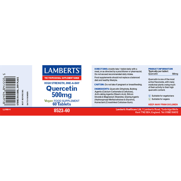 Quercetin 500mg