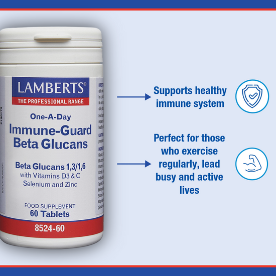 Immune-Guard Beta Glucans – 250mg 1,3/1,6 beta glucans