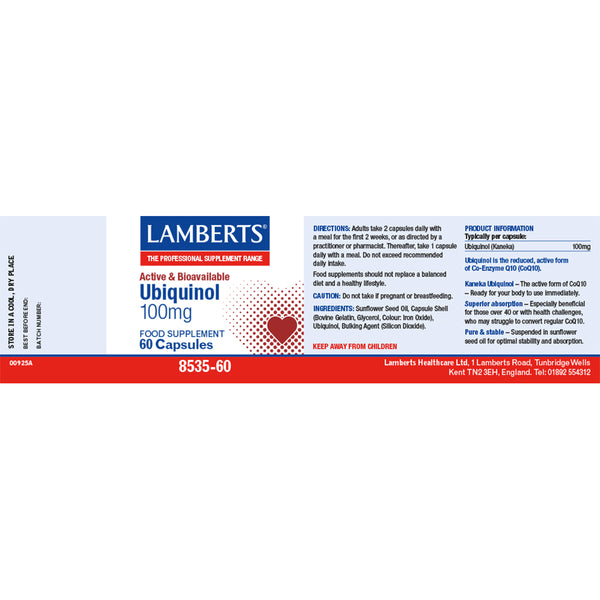Ubiquinol 100mg