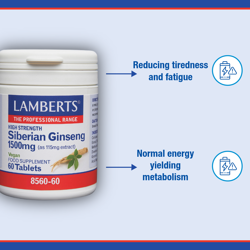 Siberian Ginseng 1500mg