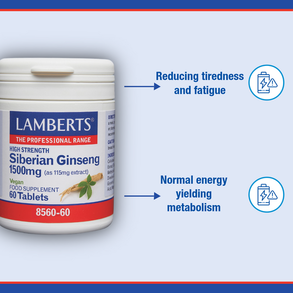 Siberian Ginseng 1500mg