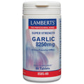 Lamberts Super Strength Garlic 8250mg supplement bottle on a white background