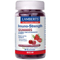 Lambert's Imuno-Strength Gummies supplement bottle on a white background