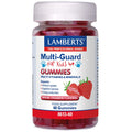Bottle of Lamberts Multi-Guard for Kids Gummies on a white background