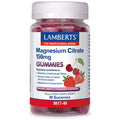 Lamberts magnesium citrate gummies bottle on a white background