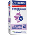Lamberts Biome Balance Youth supplement packaging on a white background