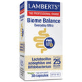 Lamberts Biome Balance Everyday Ultra supplement box on a white background