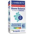 Lamberts Biome Balance supplement box on a white background