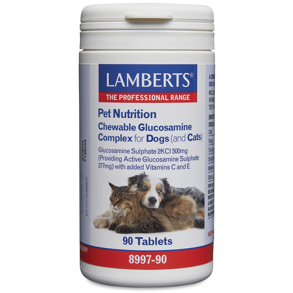 Chewable Glucosamine Complex for Dogs (& Cats)