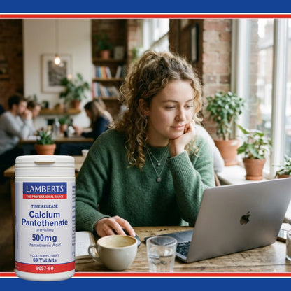 Calcium Pantothenate 500mg – Vitamin B5 (pantothenic acid)